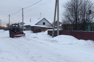 Служба заказчика ЖКХ заключила договоры на очистку от снега улиц частного сектора