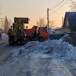 С начала сезона коммунальщики вывезли порядка 20 тысяч кубометров снега
