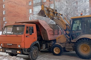 В Белове с начала года вывезли 6848 кубометров снега