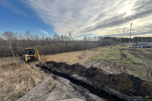 В частном секторе Белова началось обустройство водоотводных канав