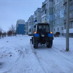 За прошедшие выходные с общественных территорий города вывезли 1383 кубометра снега