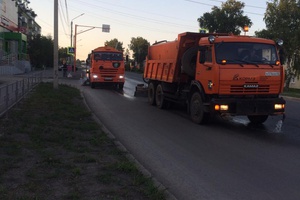 Уборка дорог и остановочных павильонов