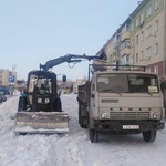 С 1 января с общественных территорий Белова вывезли более 6 тысяч кубометров снега