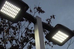 На общественных территориях Белова устаревшие светильники заменят светодиодными