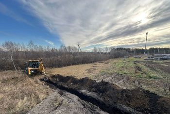 В частном секторе Белова началось обустройство водоотводных канав