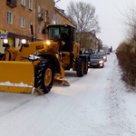 За прошедшие выходные с общественных территорий города вывезли 1383 кубометра снега